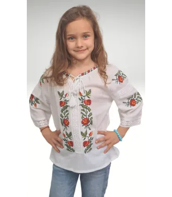 Ie Engros pentru fete, cu maneca 3/4, model Mira