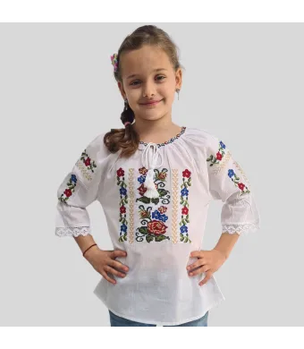 Ie Engros pentru fete, cu maneca 3/4, model Sisonia