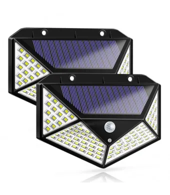 Lampa Solara 100 Led cu Senzor de miscare
