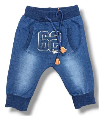 Pantaloni trening EN-GROSS pentru baieti 100% bumbac  1-5 ANI