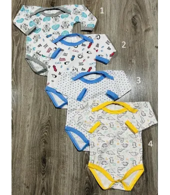 Body Engros pentru bebelusi, cu model imprimat (0-3, 3-6 luni, 1)