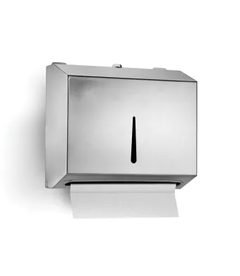 Dispenser manual din otel inoxidabil pentru prosoape de hartie, Z Fold 200 coli