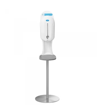 Dozator cu senzor pentru dezinfectant lichid din ABS 1000 ml, cu stand din inox