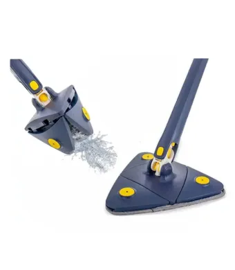 Mop Profesional cu Stoarcere 130cm Laveta din Microfibra Engros
