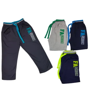 Pantaloni trening EN-GROSS  100% bumbac 3-8 ANI (Gri Inchis)