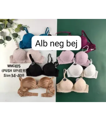 Sutien Engros pentru femei, uni (Alb)