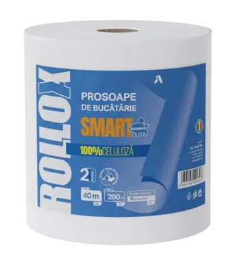Prosop de bucatarie Rollox Engros, 2 straturi, 200 foi, 40 m
