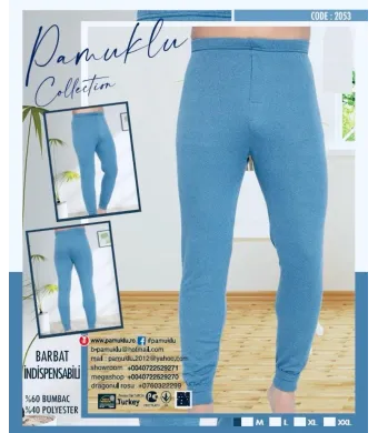 Izmene Barbati Pamuklu Bleu Engros