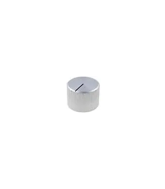 Buton potentiometru ENGROSS argintiu 23mm metalic