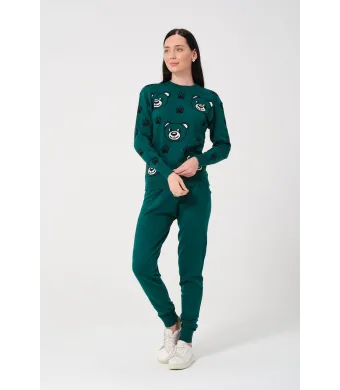 Costum tricotat, marime universala, set de 5 bucati culori diferite, en-gross