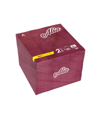 Servetele din Hartie Alia Engros, 150 Buc/Set, 33x33 cm, 2 Straturi
