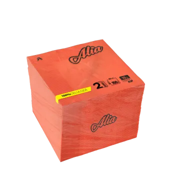 Servetele din Hartie Alia Engros, 150 Buc/Set, 33x33 cm, 2 Straturi