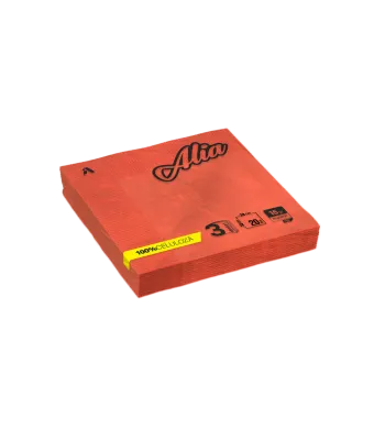 Servetele din Hartie Alia Engros, 20 Buc/Set, 33x33 cm, 3 Straturi