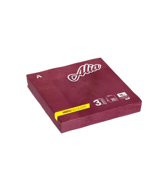 Servetele din Hartie Alia Engros, 20 Buc/Set, 33x33 cm, 3 Straturi