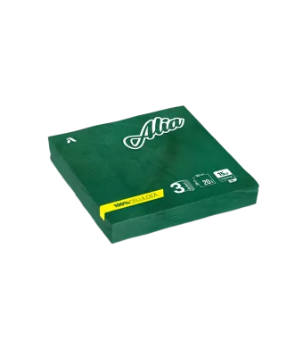 Servetele din Hartie Alia Engros, 20 Buc/Set, 33x33 cm, 3 Straturi