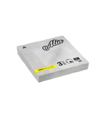 Servetele din Hartie Alia Engros, 20 Buc/Set, 33x33 cm, 3 Straturi