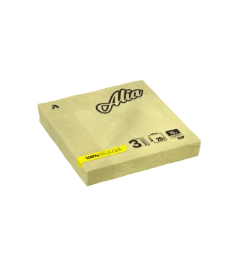Servetele din Hartie Alia Engros, 20 Buc/Set, 33x33 cm, 3 Straturi