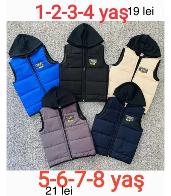 Veste de Baiat 1-4 si 5-8 ani Engross (1, 2, 3, 4 ani, NEGRU)