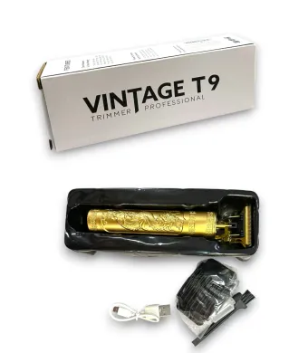 Aparat de tuns barba, NUT, incarcare prin USB, 14.8 x 3.3 cm, Auriu engros