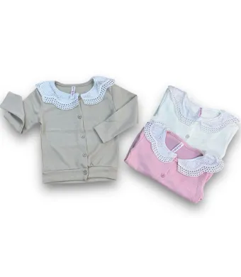 BLUZA CALITATE ENGROSS FETITE 6-10 (Bej)