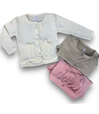 BLUZA CALITATE ENGROSS FETITE 6-10 (Bej)