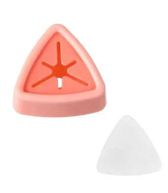 Suport Autoadeziv Mercaton pentru Prosoape, Plastic, Tip Agatatoare, Impermeabil, Sistem Push Free, Montaj pe Perete, 5 x 2.3 cm, Roz Engros