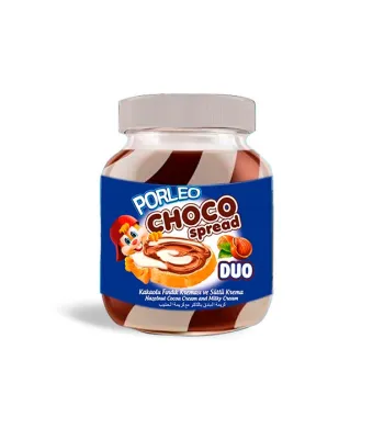 Crema tartinabila  en gross de cacao cu alune Porleo Choco 350 g (12buc/bax)