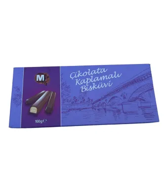 Ciocolata en gross cu biscuiti 100 g (16buc/bax)
