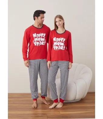 Pijama Cuplu Crăciun,Engros