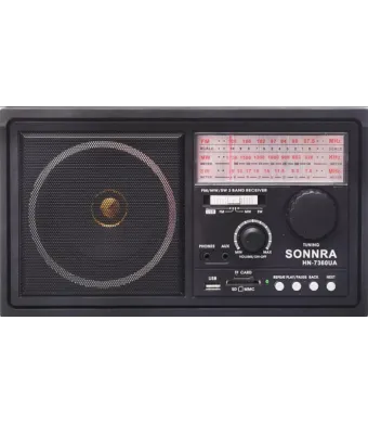Radio portabil YM-7360BT FM/AM/SW cu X-BASS, USB și sloturi TF/SD Engross