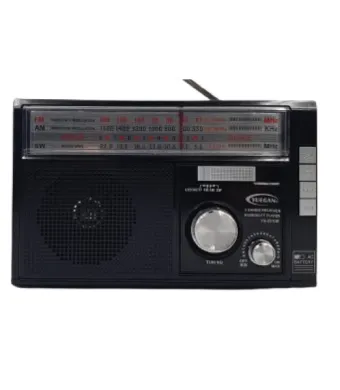 Difuzor portabil retro X-Bass YG251 cu radio AM/FM, Bluetooth, panou solar și lanternă, Engross