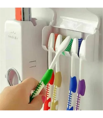 ​Dozator pasta de dinti cu suport pentru 5 periute engros