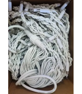 ​Instalatie de Craciun Engros, tip ploaie de exterior, 6 x 3  m multicolor