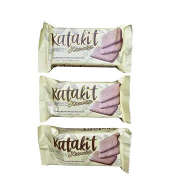 Biscuiti en gross cu crema de ciocolata 65 g (144buc/bax)