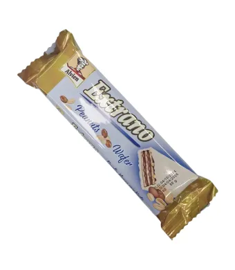 Napolitana en gross glazurata cu ciocolata alba 55 g (144 buc/bax )