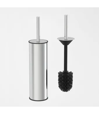 Set perie WC si suport  din otel inoxidabil, 36 cm