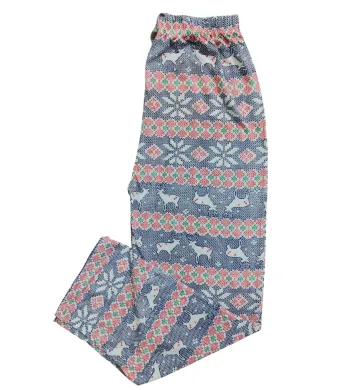 Pantalon de bumbac dama Craciun,Engros