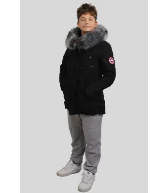 Geaca groasa cu blanita si gluga UNISEX ENGROS