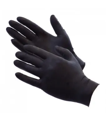 Manusi din nitril negre marimea XL 100 buc/cutie Engros
