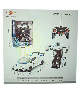 Jucarie Engros, masina transformers cu telecomanda