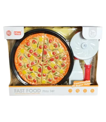Jucarie Engros, set pizza cu accesorii