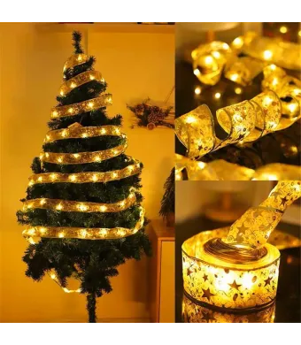 Panglica decorativa led 10M pe baterii ENGROSS