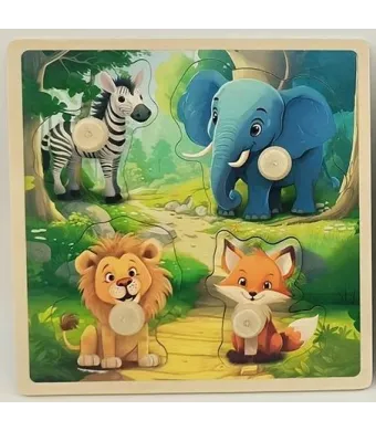 Incastru Animale Salbatice Engros