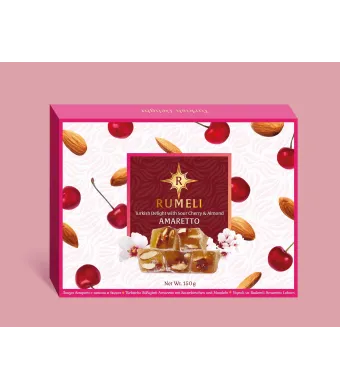 RAHAT CU AROMA DE CIRESE SI MIGDALE 150G