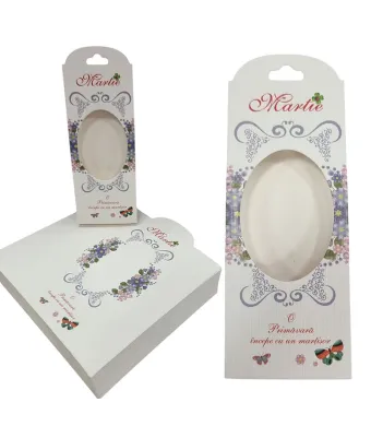 Carton martisor engros pentru brose set 100/buc  5.2 x 14 x 1 cm