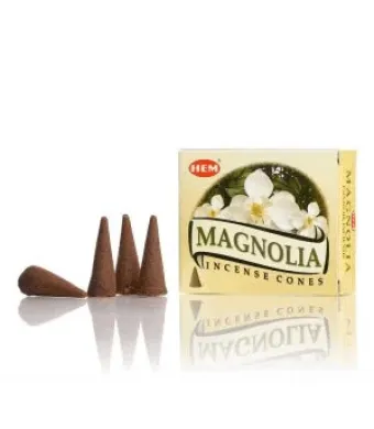 Conuri parfumate MAGNOLIA  10 buc, 12 cutii/set