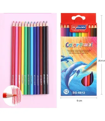 Creioane colorate 12 SKY en-gross