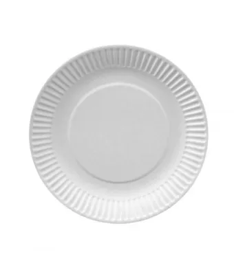 Farfurii din carton alb 23 cm, 25 buc/set Engros