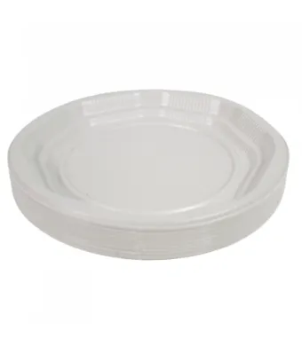 Farfurii din plastic de unică folosință, 21 cm, 50 buc/set Engros