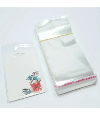 Ambalaje folie autoadeziva 6 x 14 cm set 1000/buc